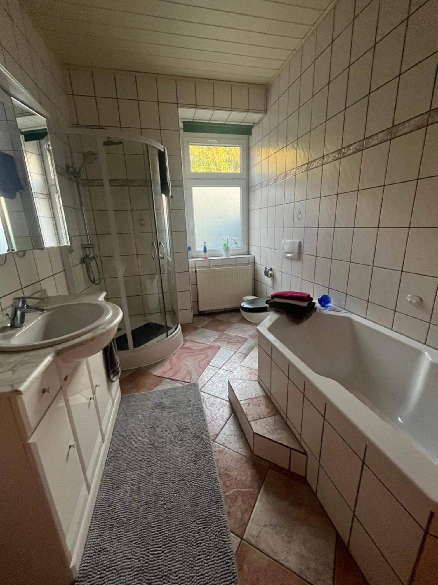 Zimmervermietung Barth Bernburg Exterior foto