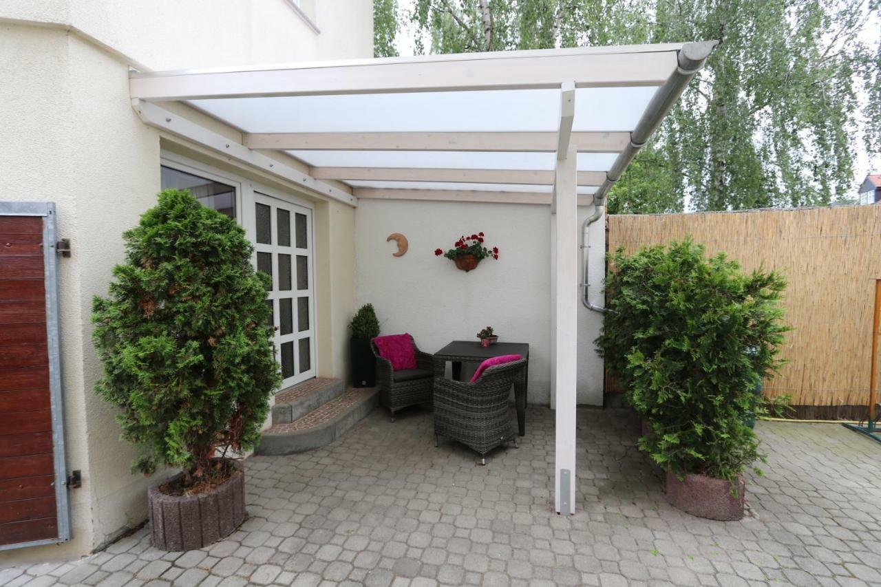 Zimmervermietung Barth Bernburg Exterior foto