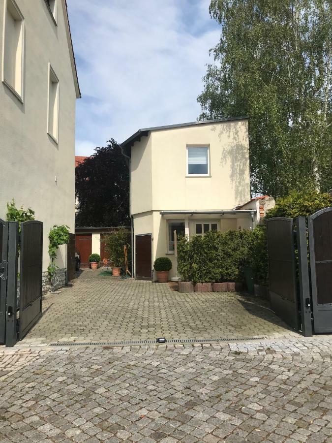 Zimmervermietung Barth Bernburg Exterior foto